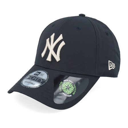 New Era - MLB Noir adjustable Casquette - New York Yankees Recycled 9FORTY Black Adjustable @ Hatstore