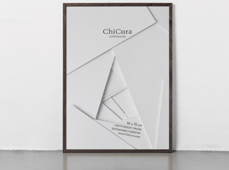 ChiCura Ramme Dark Oak 50x70