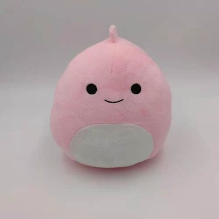20 cm Squishmallow pute koselig leketøy ROSA HUND ROSA HUND