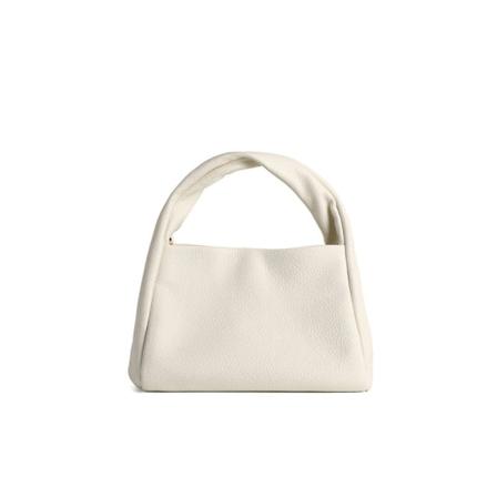 Kvinner Dame Håndveske Første lag Geiteskinn Mote Enkel skulder Crossbody Chain Bag White