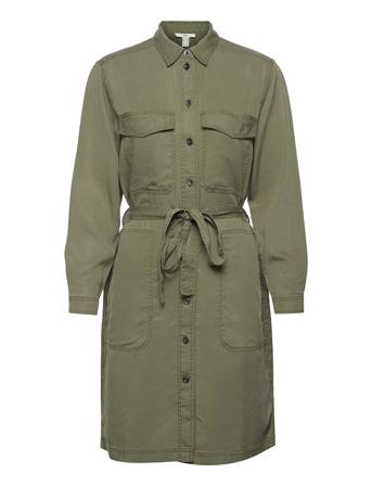 Dresses Light Woven Green EDC By Esprit