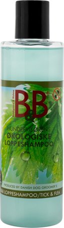 B&B Loppe Shampoo 250 ml, Tøj & Bolig, Flåter & Lopper, Flåt- Og Loppemiddel Til Hunde