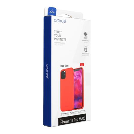 Araree Typoskin Skal Till Iphone 11 Pro Max Röd
