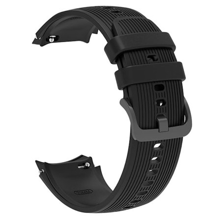 OnePlus Watch 3 43mm etc. Watch Strap in Silicone - Black