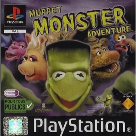 MUPPET MONSTER ADVENTURE / PLAYSTATION-KONSOLIPELI