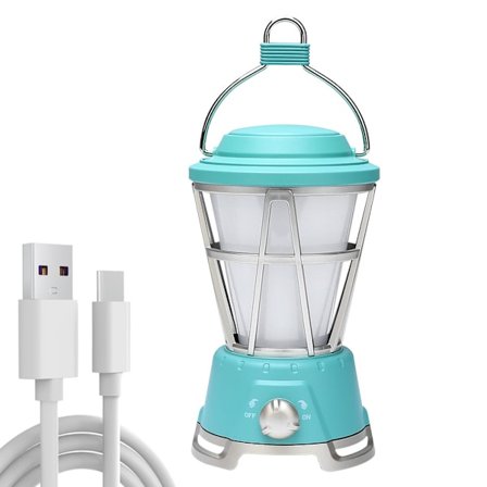 1 st utomhus campingtältlampa med inbyggt batteri LED