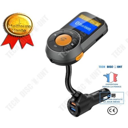 Bilradio MP3 - TD - My17125 - Bluetooth - Laddare - FM-sändare