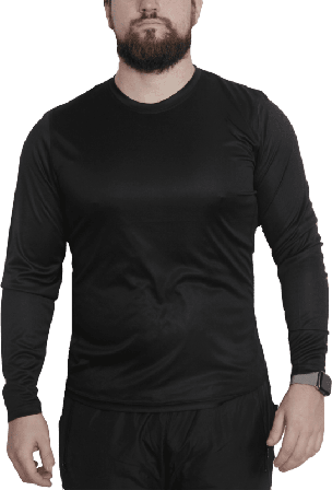 Dobsom Men's Skill Longsleeve Tee Men long-sleeved training tops Black XXL