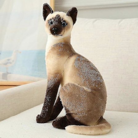 Plush Kattedyr Stoffdyr Myk Putestoff Dekorasjoner Barn Barn Bursdagsgave