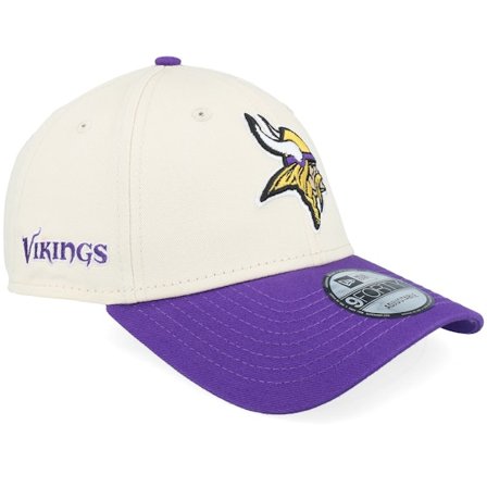 New Era - NFL Beige adjustable Czapka Z Daszkiem - Minnesota Vikings NFL Wordmark 9FORTY Light Terracotta Adjustable @ Hatstore