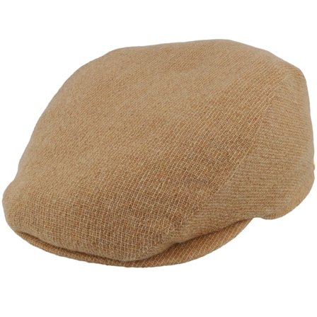 Mayser - Beige flatcap Cap - Frankie Amaro Camel Flat Cap @ Hatstore