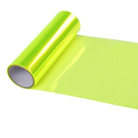 Fluorescerande gul ny bilstrålkastarfilm bakljusfilm