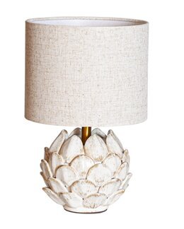 Pöytävalaisin Rosanna beige