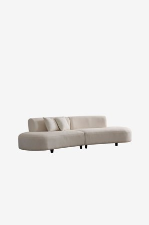 Hanah Home - Hjørnesofa Pars - Beige - Sofaer - Fra Homeroom
