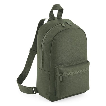Bagbase Essential Fashion Mini Ryggsäck One Size Olivgrön