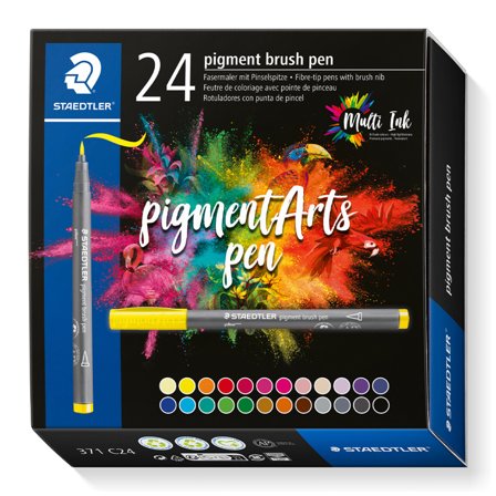 Pigment Arts Brush Pen set of 24