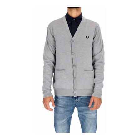 Fred Perry Vest , Grijs , Heren , Maat: XL Vesten