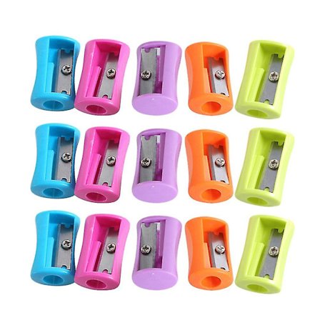 50 st Penna-vässare Manuell Midja Design Kreativ Skolverktyg Studenter Kontorsmaterial Penna-vässare För Hem Kontor Skola