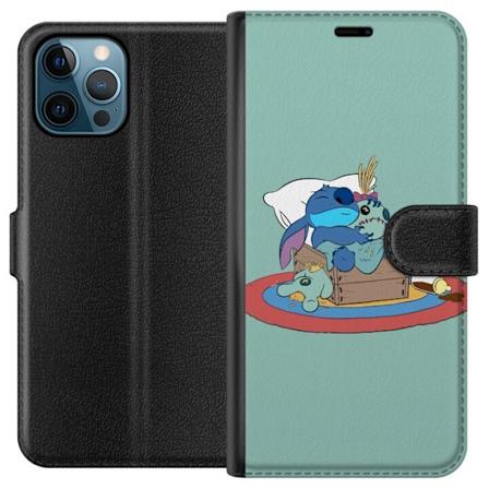 Apple iPhone 12 Pro Max Lompakkokotelo Stitch nukkui hyvin