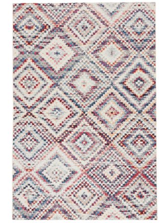 Washable Indoor/Outdoor Rug Geometric Layla Multicolor Oeko-Tex
