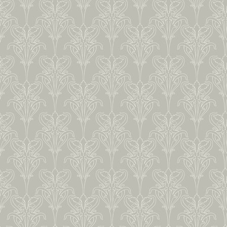 Duro Iris 520-01P Tapetprov Gammelsvenska Klassiker 1850-1950, Grå, Färg & tapeter