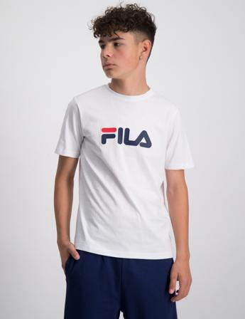 Fila SOLBERG classic logo tee Weiß T-Shirts Jungen - Kidsbrandstore