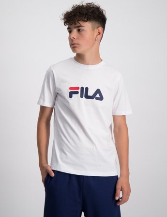 Fila SOLBERG classic logo tee Weiß T-Shirts Jungen - Kids Brand Store