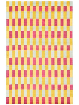 Flor Pink/Yellow Oeko-Tex Rug