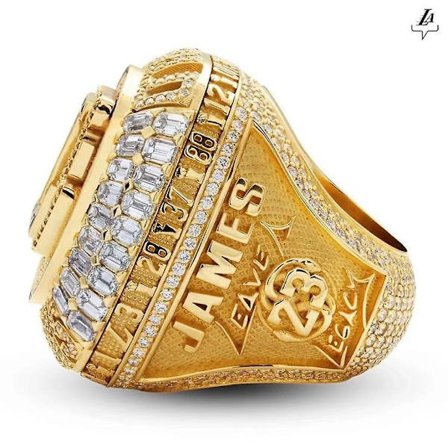Nba Basketball 2020 Los Angeles Lakers Championship Ring