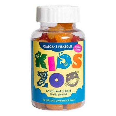 Kids Zoo Omega-3 60 stk., Helse & Madvarer, Kosttilskud, Kosttilskud Til Børn