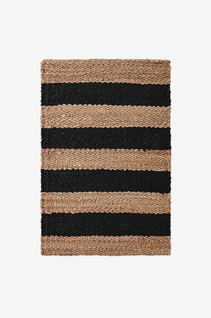 Jotex - Deurmat 60x90 Cm Naturel/zwart Naturel/zwart - ALMVIK - Koop Deurmatten bij Jotex