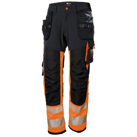 Helly Hansen Workwear ICU 77471-269 Työhousut huomioväri, luokka 1, oranssi C62, Vaatteet