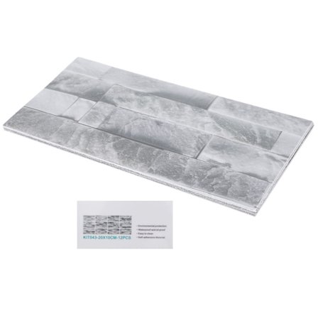 Tyylikkäät sisätilojen kuori ja kiinnitä -laatat, vedenpitävä 3D-seinäpaneeli kivikuviolla luoviin asuintilojen muutoksiin (12 kpl)