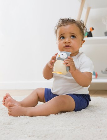 Little big friends Tiny Friends - Colette The Owl - Grey - ONE SIZE