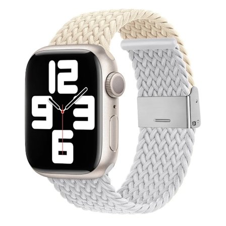 Flätat armband kompatibelt med Apple Watch-armband 49mm 40mm 44mm 45mm 41mm 46mm 42mm 45mm Armband IWatch Ultra Series 11 10 9 7 8 6 5 SE Armband