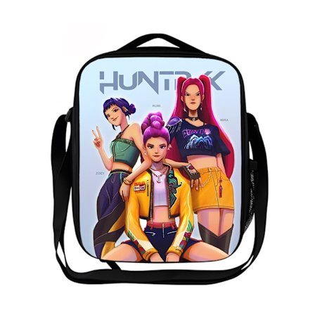 Piger KPop Demon Hunter Isoleret Madkasse, Skole Rejse Picnic Snack Tasker