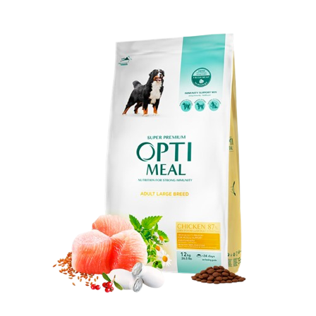 Optimeal - Adult & Senior Maxi Breed Chicken With Joint Support 12 kg - Hund - Hundefôr & hundemat - Veterinærfôr for hund - ZOO.no
