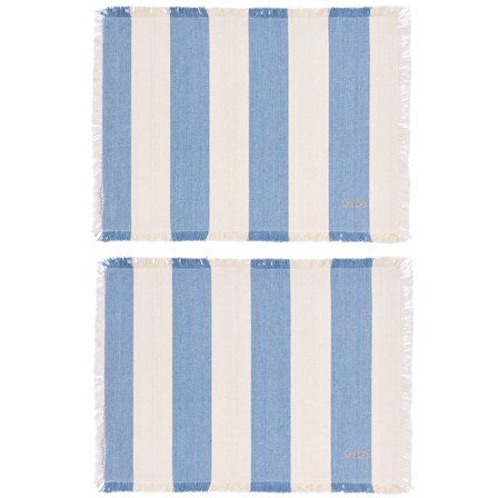 Oyoy living design Toppu bordstablett 2-pack, blå | Dukning & Servering > Bordstablett | Bagaren och Kocken