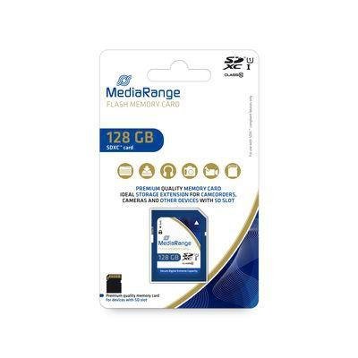 MediaRange Memory Card 128 Gb Sdxc Uhs-I