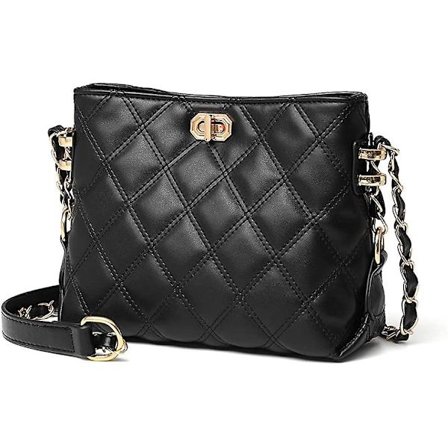 Ghyt Liten Skuldertaske til Kvinner Vesker Mote Lær Lett Håndvesker Skulderbag