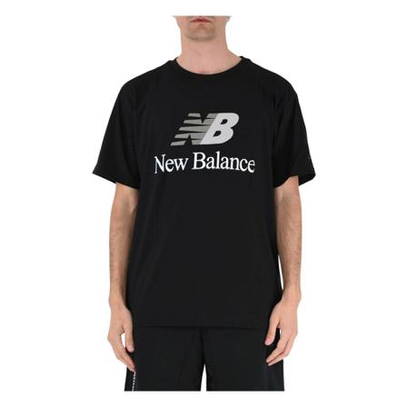 New Balance - T-shirts - Svart - Herr - Storlek: M, Herr, Storlek: M