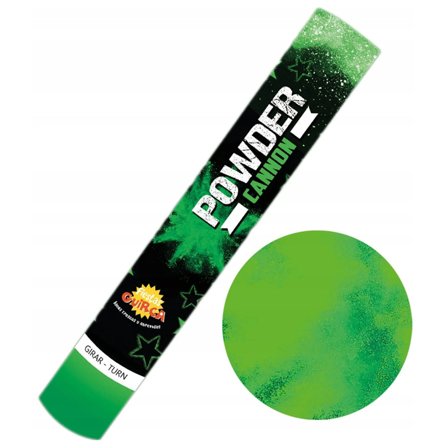 Pulverkanon Grønn 30 cm