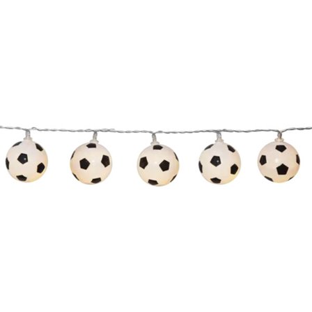 Star Trading - Lysslynge batteri Fotboll 728-92 Hvit