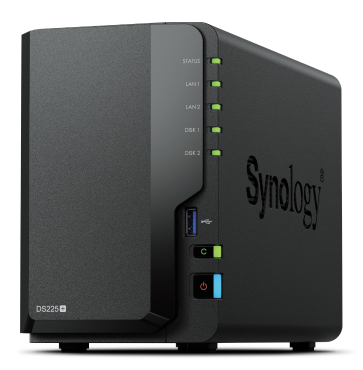 Synology DiskStation DS225+ 2.5GbE NAS-server