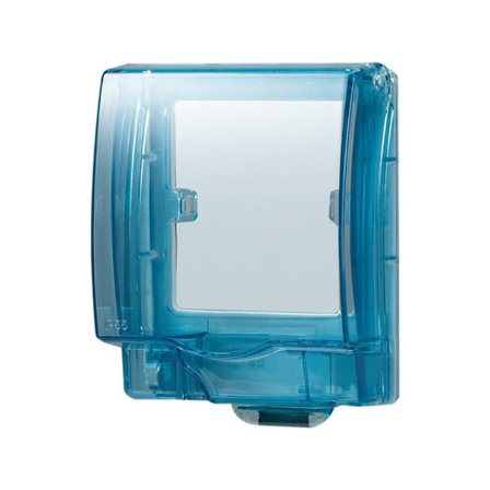 Låsbar 86 Type Switch Case Vanntett Støvtett boks BLÅ