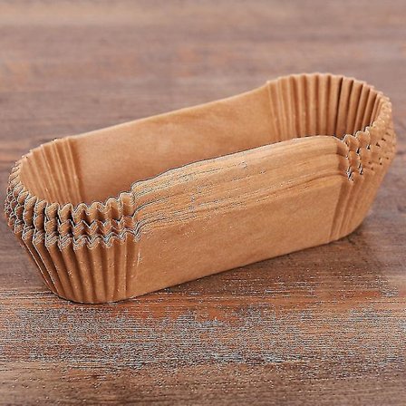 50 stk bagepapir liners Lige brødform Bagepapir liners brødform