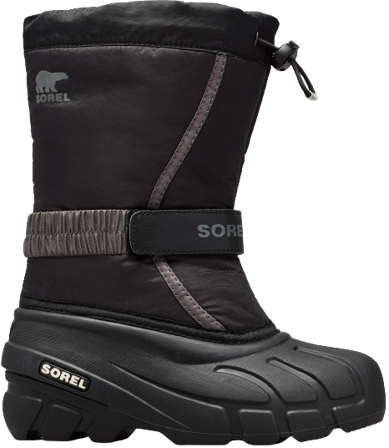 Sorel Kids Flurry Black/City Grey