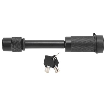 5/8 tommer Universal Trailer Koblingsstiftlås med aluminiumslegering Blommeblomst kerne og 2 nøgler kompatibel med autocampere