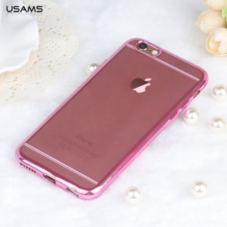 USAMS Kim Series Flexi Skal till Apple iPhone 6(S) Plus - Rose Gold