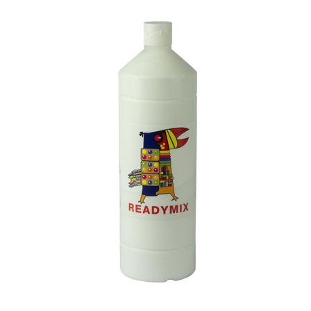 Readymix 1000 ml, vit - Lyreco - Skola och förskola - Målarfärg och tillbehör - Readymix